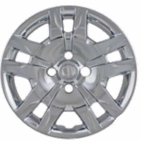 COAST2COAST 16", 10 Spoke, Silver, Plastic, Set Of 4, Bolt On IWC47016S